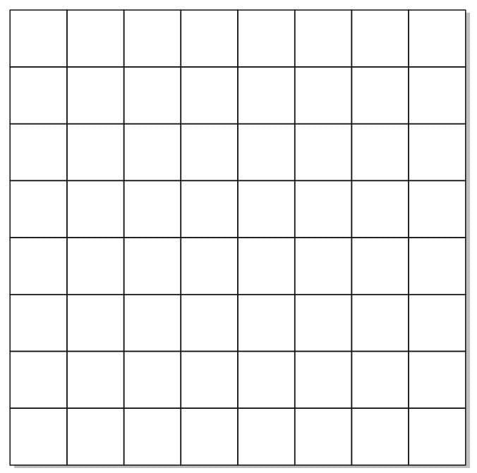 B02  Boş Mat  120*120  (8x8 Kare)
