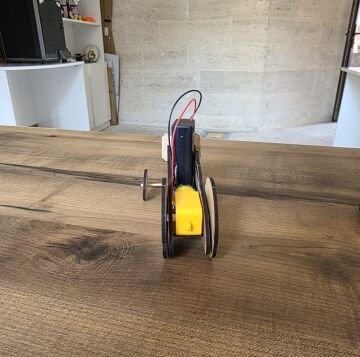 Çift Çeker Motorlu Araba Stem Seti (Yarış Arabası) (Okul Öncesi+)
