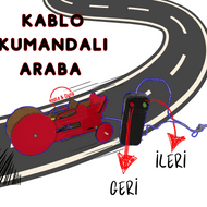 Kablo Kumandalı Araba Stem Seti (İleri+Geri)